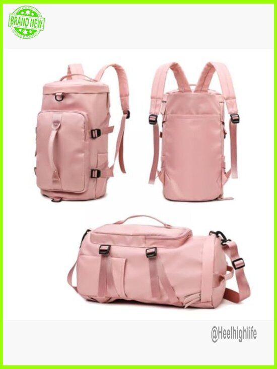 Large Capacity Waterproof Oxford Backpack Tote Travel Bag Duffel